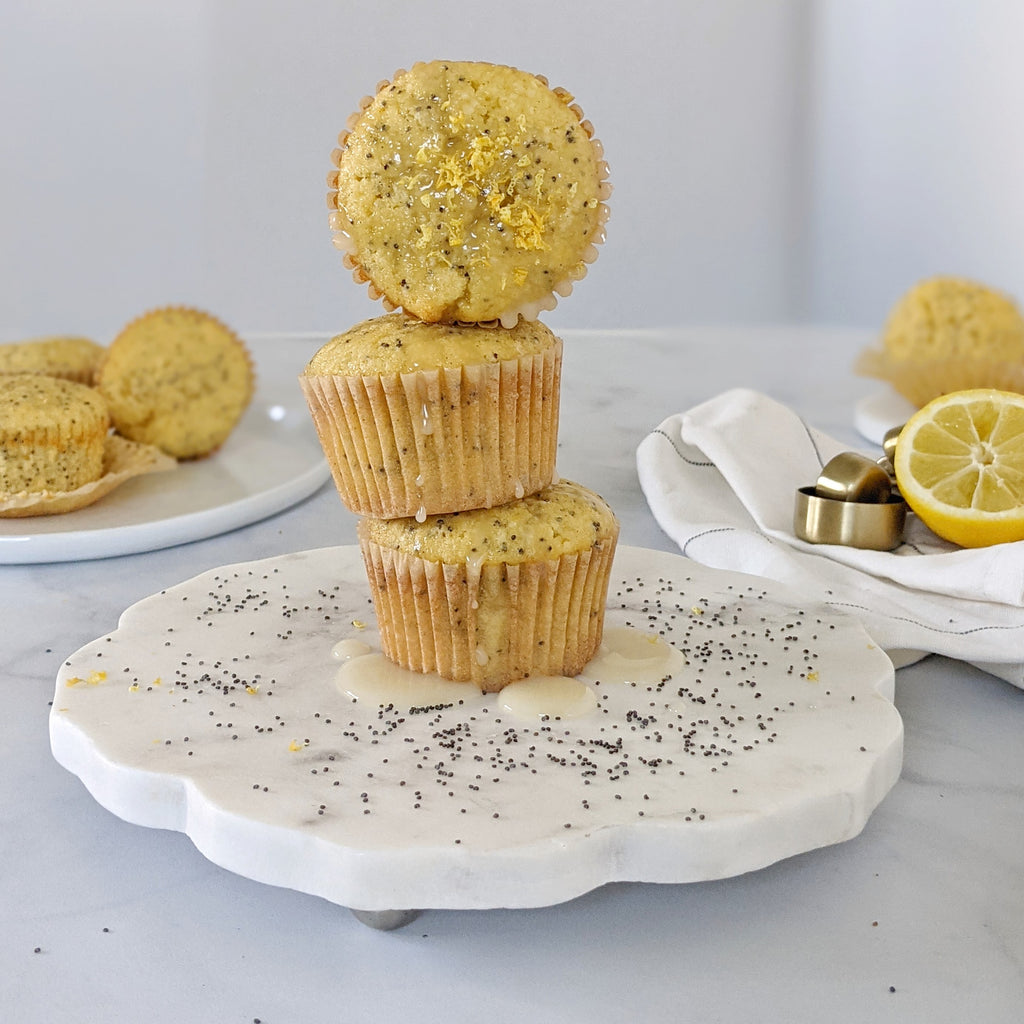 Zesty Lemon Poppy Seed Muffins